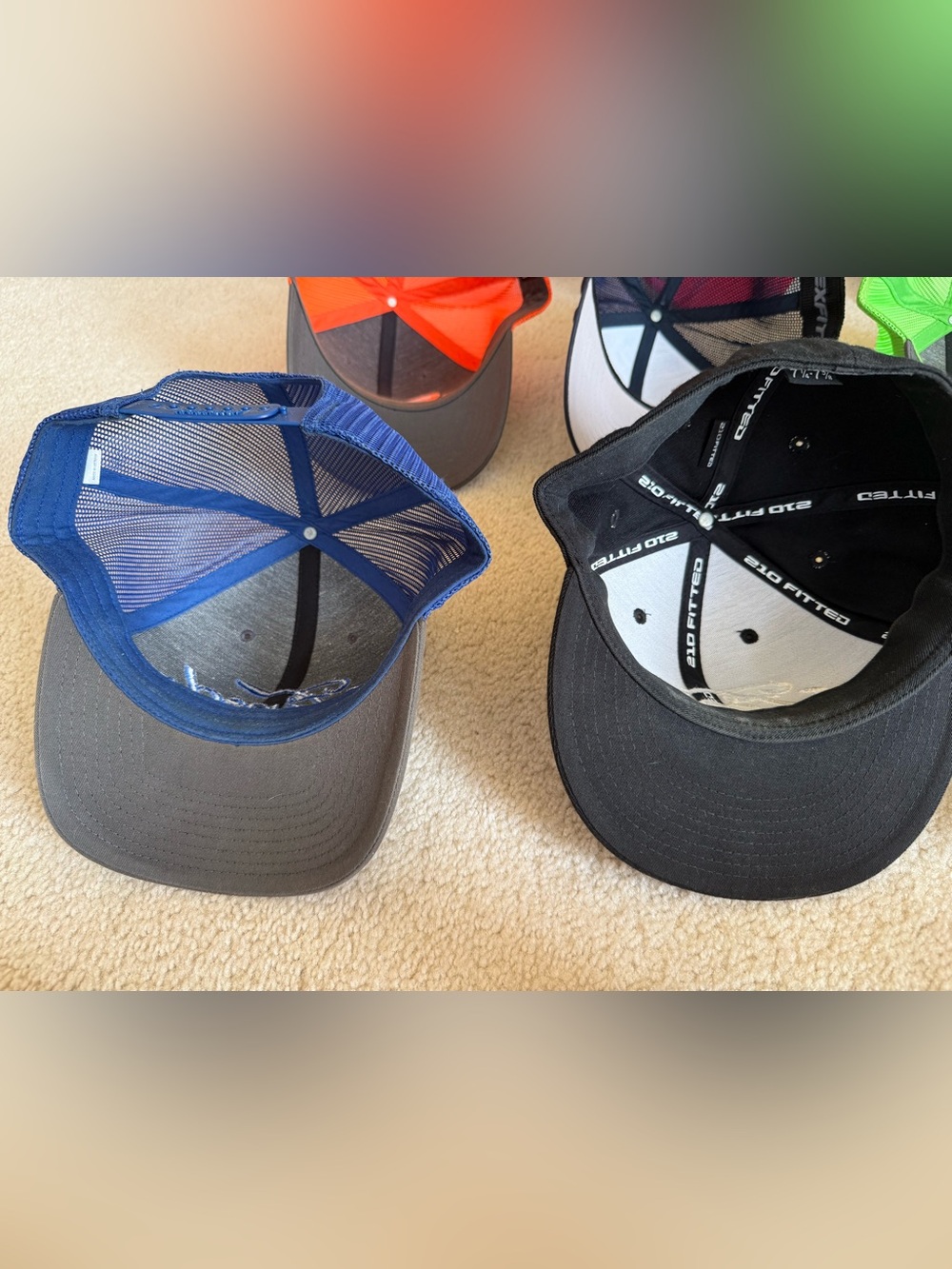 Lot 16 Ford & Mustang Trucker Hats Snapback Baseball Caps Racing Vintage Style - Picture 13 of 16